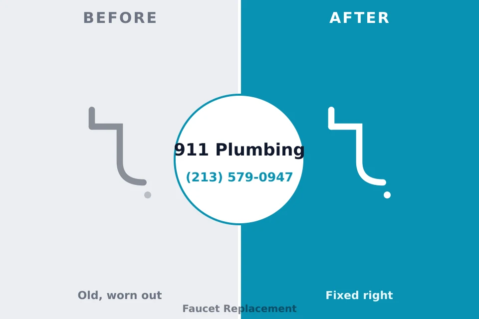 Before and after: plumbing repair Wapakoneta, OH